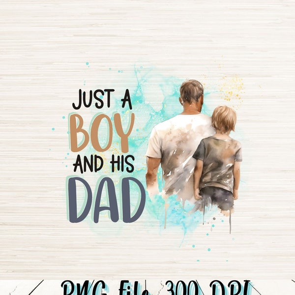 Father's Day PNG | Digital Download | Sublimation PNG | Father and Son Image | T shirt Sublimation | Best Dad Ever clipart | Gift for Dad