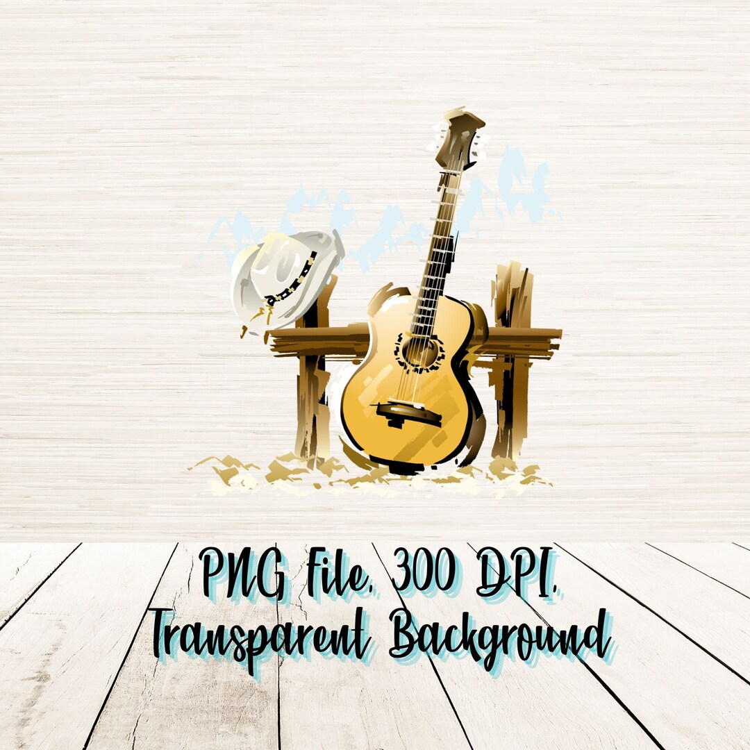 Country Music Artwork PNG | Digital Download | Musician Png | Artistic ...