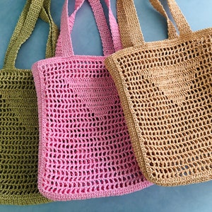 Raffia Tote bag Personalized Hobo bag Bridesmaid bag Beach basket bag Summer Straw bag Canvas handbag Eco friendly Shoulder bag