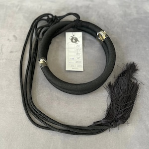 Mens Plain Wool Agal Headband with Tarboosh