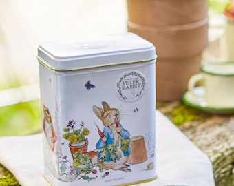 Beatrix Potter Peter Rabbit Tea Tin Tailor Gloucester Jeremy Fisher new Easter