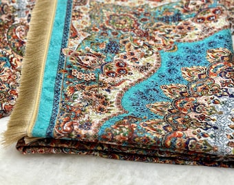 Islamic Prayer Rug: Portable Muslim Mat, Eid Ramadan Gift