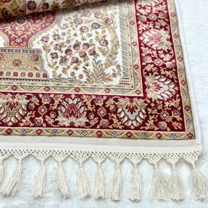 Premium Quality Adult Prayer Mat Large Comfortable Mussallah Janamaz Islam Muslim Gift Eid ul Adha Thick Prayer Rug Sejadah Prayer Rug