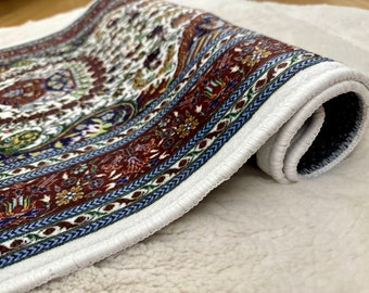 Non-Slip Prayer Rug: Soft Islamic Ramadan/Eid Gift