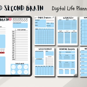 Digital Adhd Planner Undated Planner Daily Adhd Planner Printable Planner Adhd Planner Goodnotes Digital Planner Adhd Adult