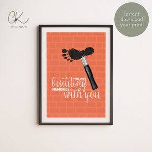Father&#39;s Day Poster | Portrait | Printable | Instant | Wall Art (A4 and A3)