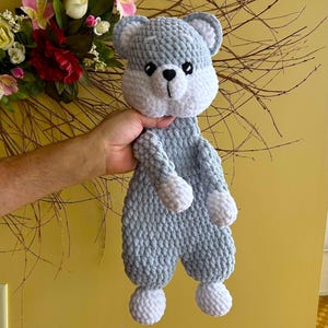 Gehäkelte Lovey Shiba Inu Snuggler große 19-Zoll-Woobie Decke Plüsch Tier benutzerdefinierte Tröster kuscheln auf Bestellung Wald Amigurumi Stofftier