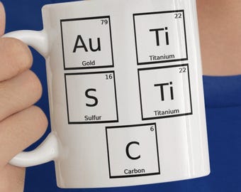 Charm Spell Autistic Mug | Funny Autism Meme Coffee Cup Gift