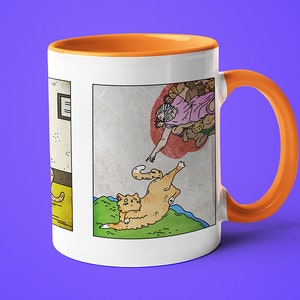 Renaissance Cats Mug, Funny Cat Mug, Cat Lover Gift Mug, Cat Owner Gift, Cat Mom Gift, Crazy Cat Lady Mug, Cat Dad Mug, Gift For Cat Lovers