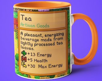 Stardew Valley Teetasse: Stats Kaffeetasse Geschenk