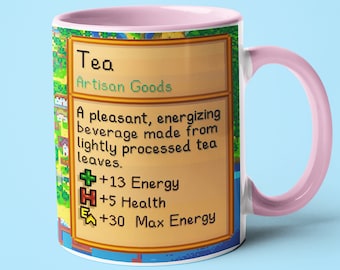 Stardew Valley Teetasse: Stats Kaffeetasse Geschenk