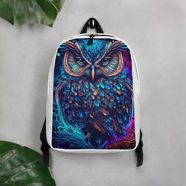 Owl Backpack Etsy