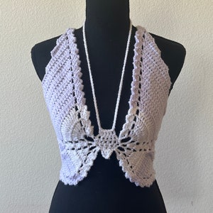 Crochet Butterfly Top - 2 colors