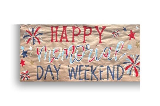 Creative Converting Striscione Per Festa Di Compleanno Ragazza - Tema Bosco Con Animali, 152 Cm, Con Adesivi Personalizzabili