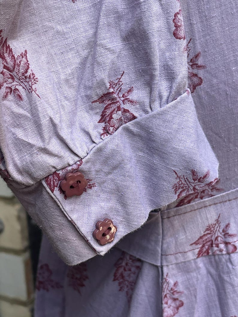 Sweet 70s Cotton Mini Dress by Peter Robinson