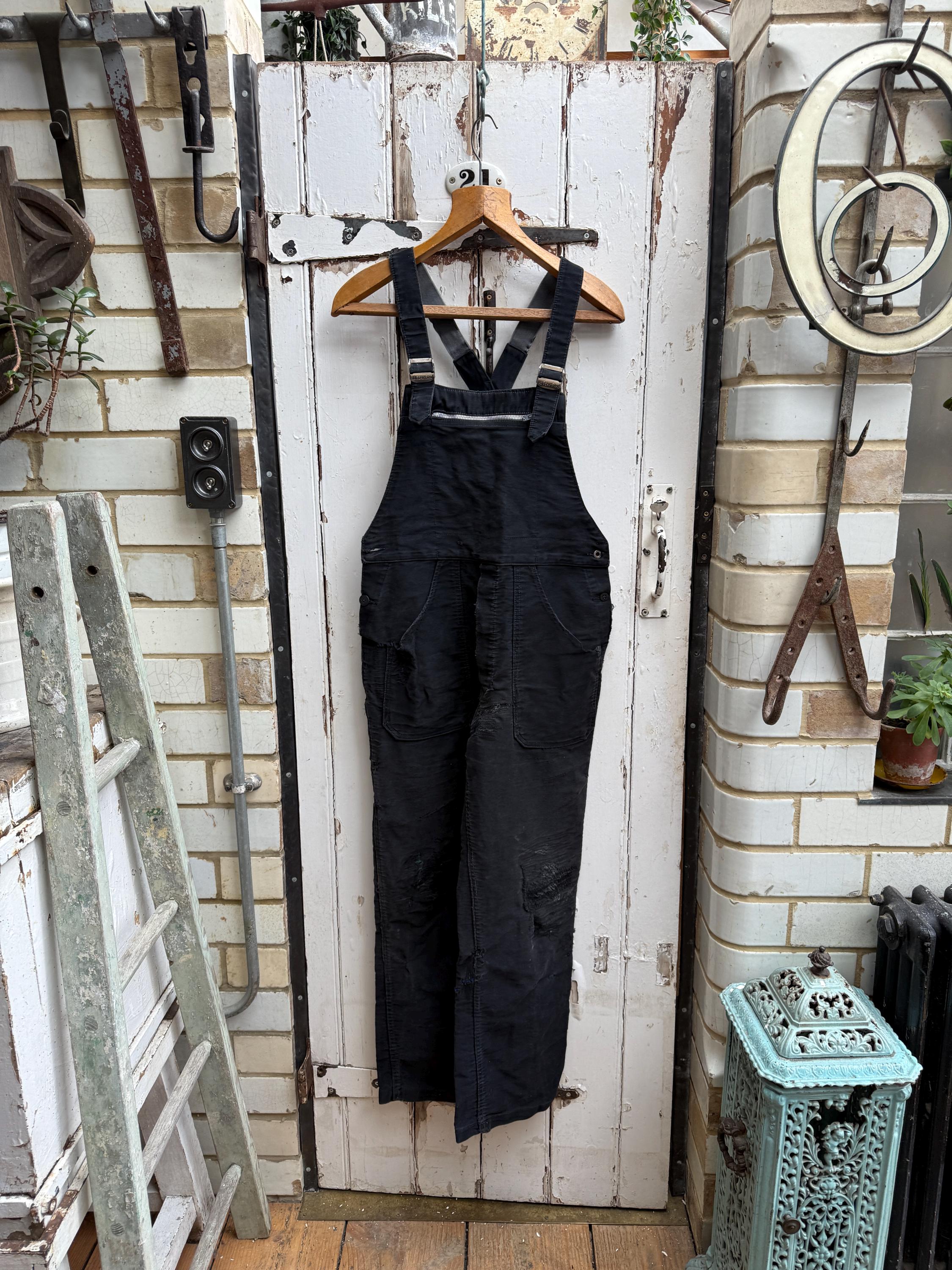 N*A様 60s black moleskin cover coveralls 60s black moleskin cover coveralls