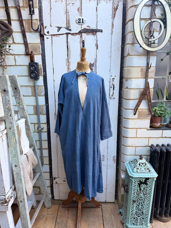 french blue linen dress Milo Dress in French Blue, from Sister New York FRC BLUE / L