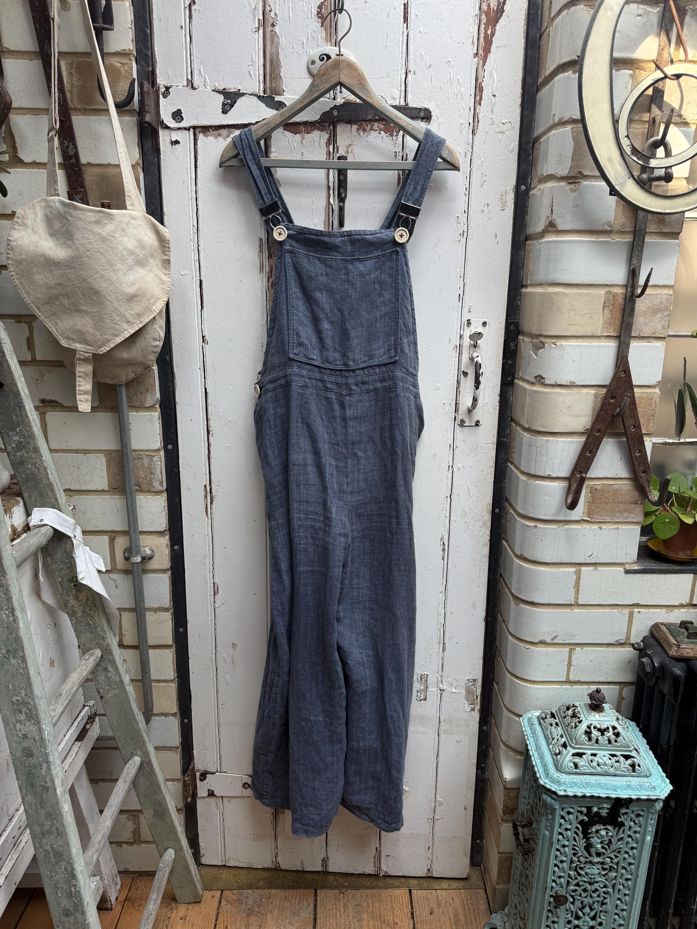 French Linen Overalls - Etsy