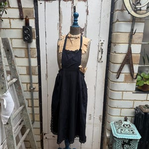 French Lace Apron Pinafore Dress - Etsy