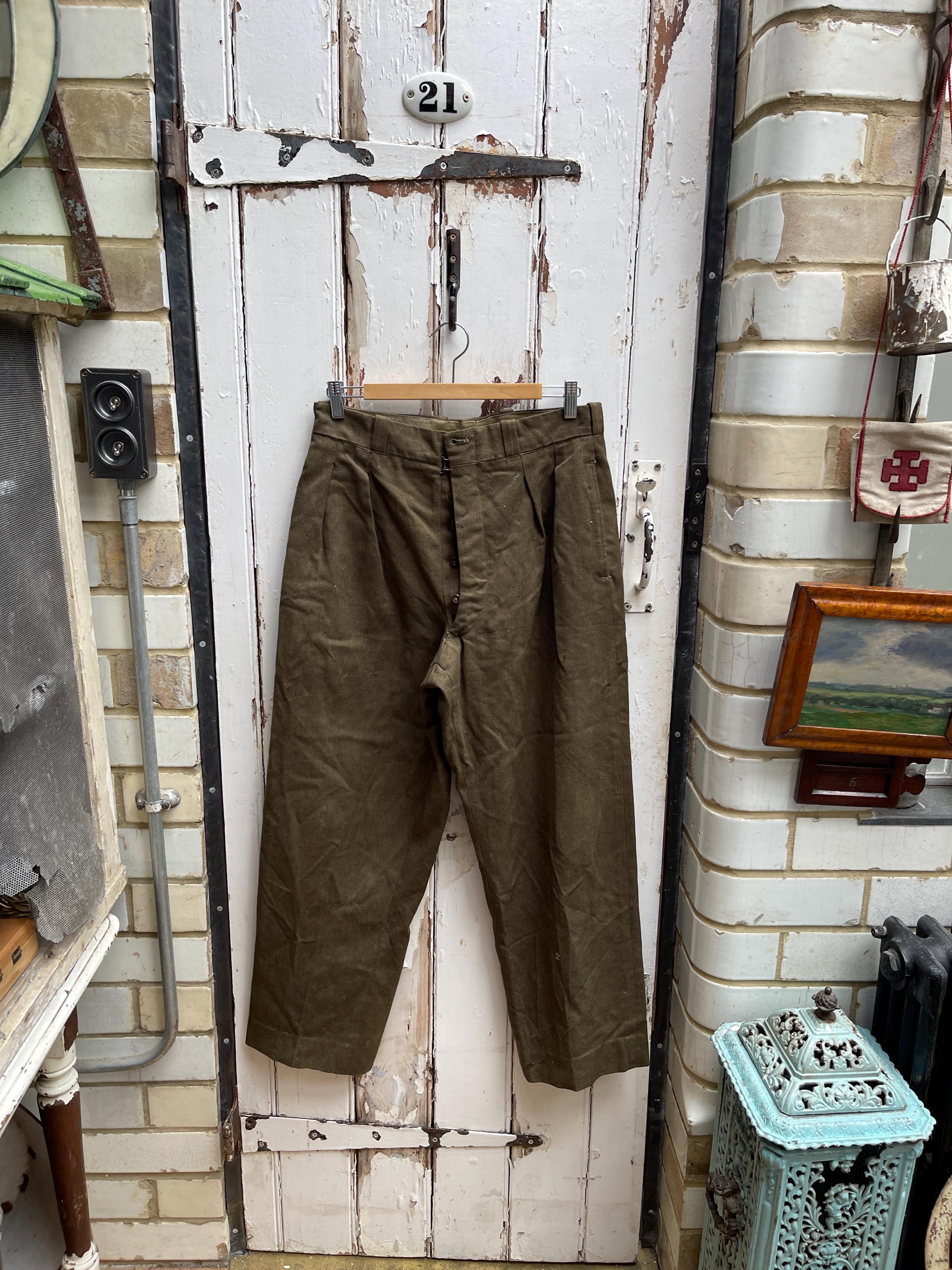 Military Wool Trousers - Etsy Military Wool Trousers - Etsy