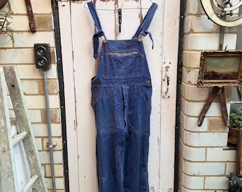 Vintage Le Pigeon Voyageur Work Trousers, Indigo Blue Workwear