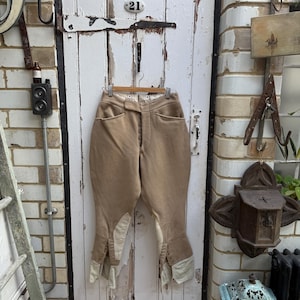 Vintage English Bernard Weatherill brown wool riding breeches jodhpurs size S
