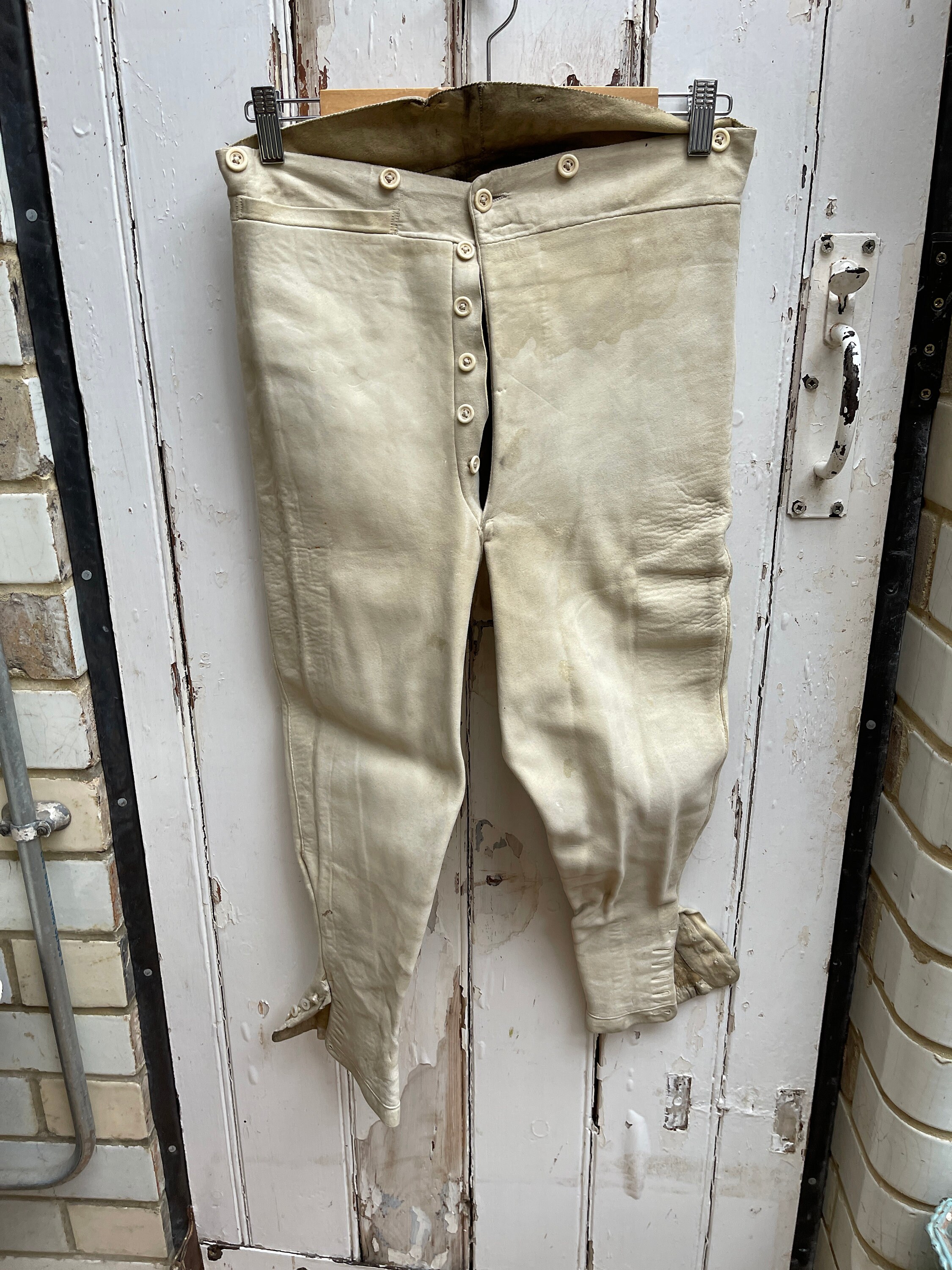 Culotte D'équitation Militaire Vintage Hobsons - Grande-Bretagne - Occasion Avec Défauts