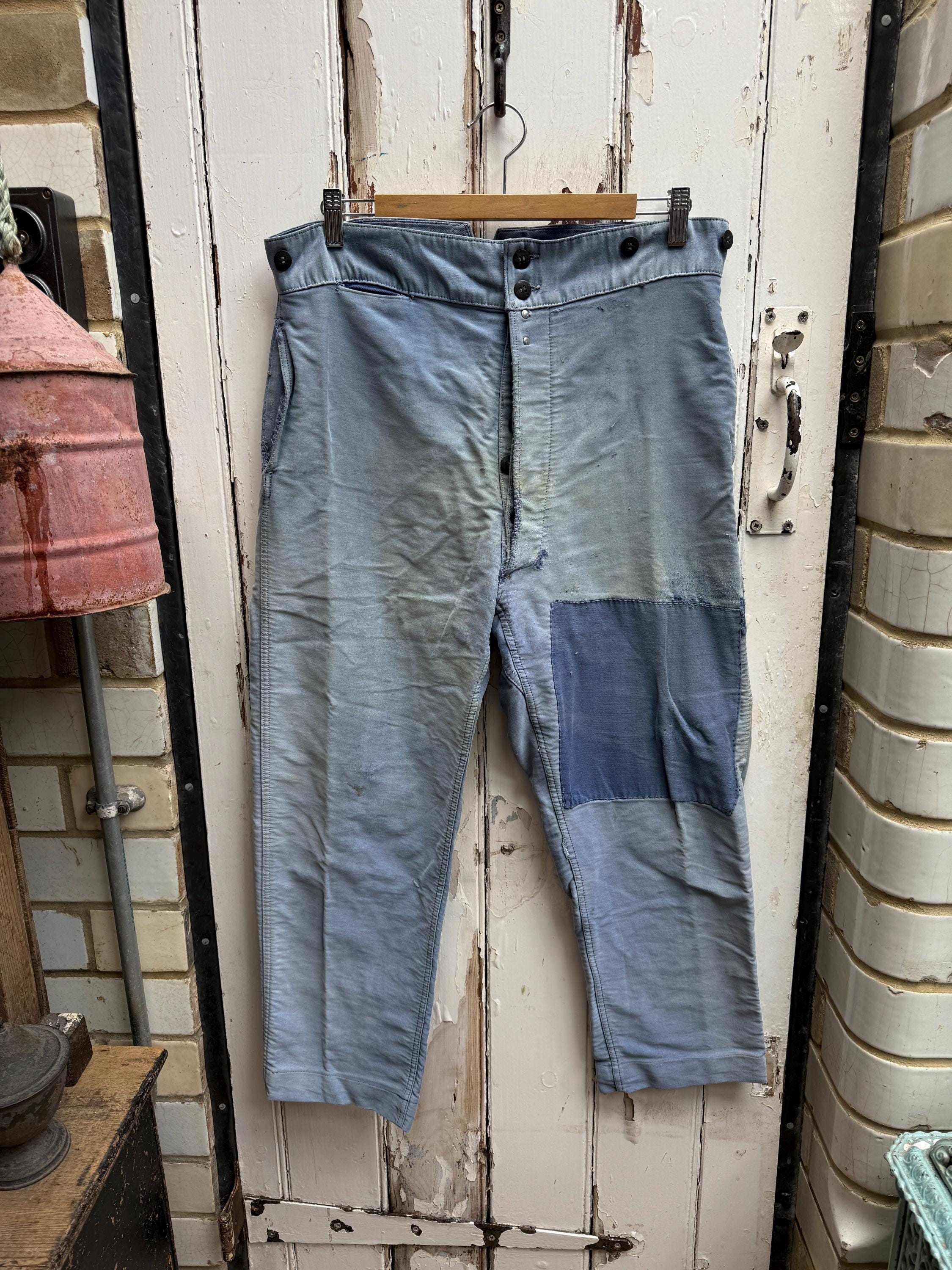 【5日まで値下げ】60s Le Favori フランス モールスキンパンツ Auction ファッション 50s 60s Favori フランス ヴィンテージ