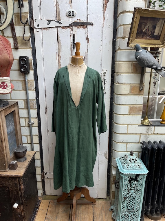 slim fit dress slacks Piper Dark Khaki Cotton Midi Smock Dress – Finery London main image 1