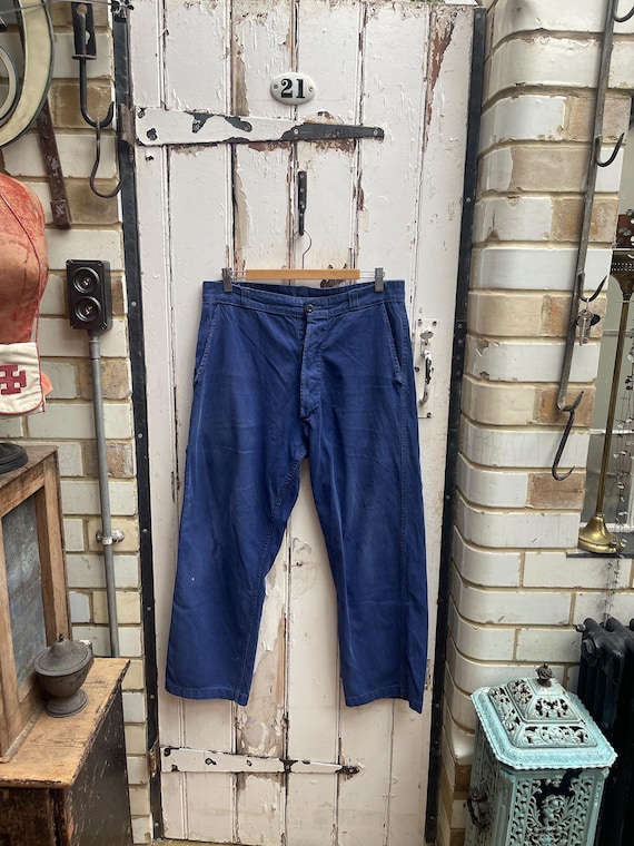 パンツ 1940s French vintage farmers trousers s-l400.jpg