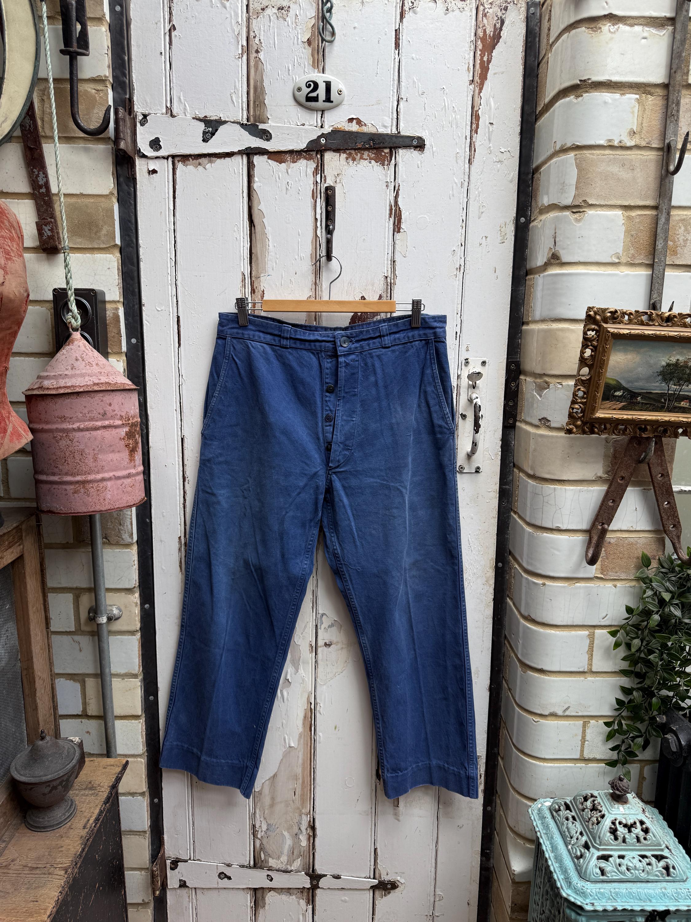 French work wear vintage pants - Etsy 日本