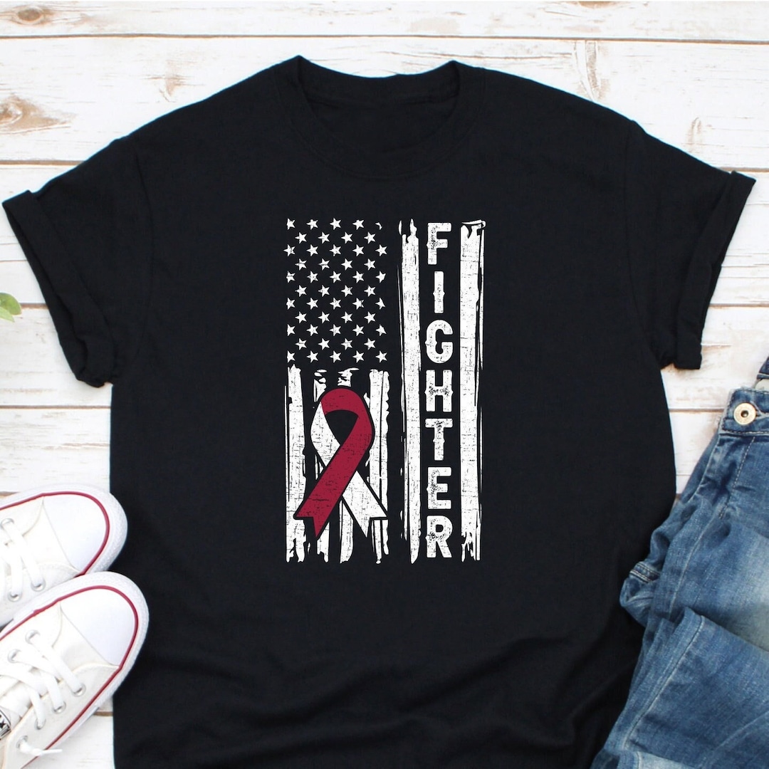 Head Neck Cancer Shirt, Cancer Fighter Shirt, Cancer Support Shirt ...