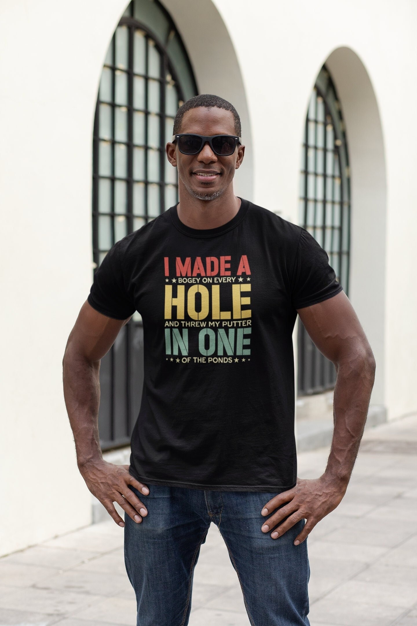 hole in one shirt