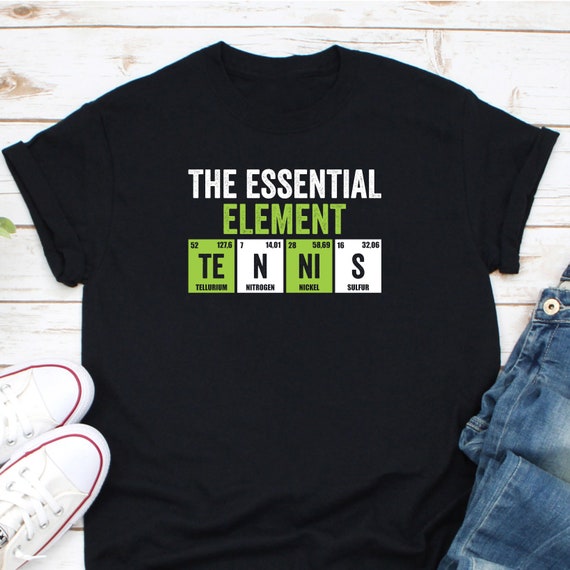 Tennis Periodic Table Elements Spelling T-Shirt Funny Gift Tennis Periodic Table Elements Spelling T-Shirt Funny Gift