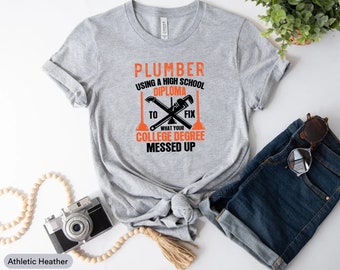Plumber Dad Like A Normal Dad Just Cooler Shirt, Plumber Dad Shirt, Gift For Plumber, Best Plumber Shirt, Plumbing Shirt, Pipefather Shirt