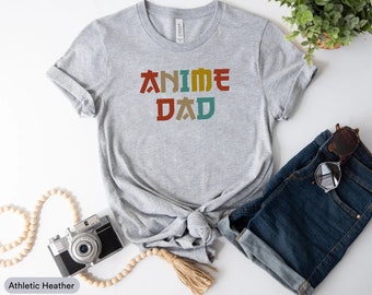 Anime Dad Shirt, Manga Reader Shirt, Anime Lover Gift, Cool Anime Shirt, Japanese Animation Shirt, Anime Character Shirt, Anime Fan Shirt