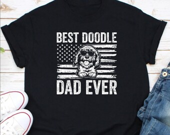 Best Doodle Dad Ever Shirt, Doodle Dad Shirt, Gift for Labradoodle Lover Dad, Doodle Dog Dad, Dog Lover Dad, Dog Dad Shirt, Dog Lover Gift