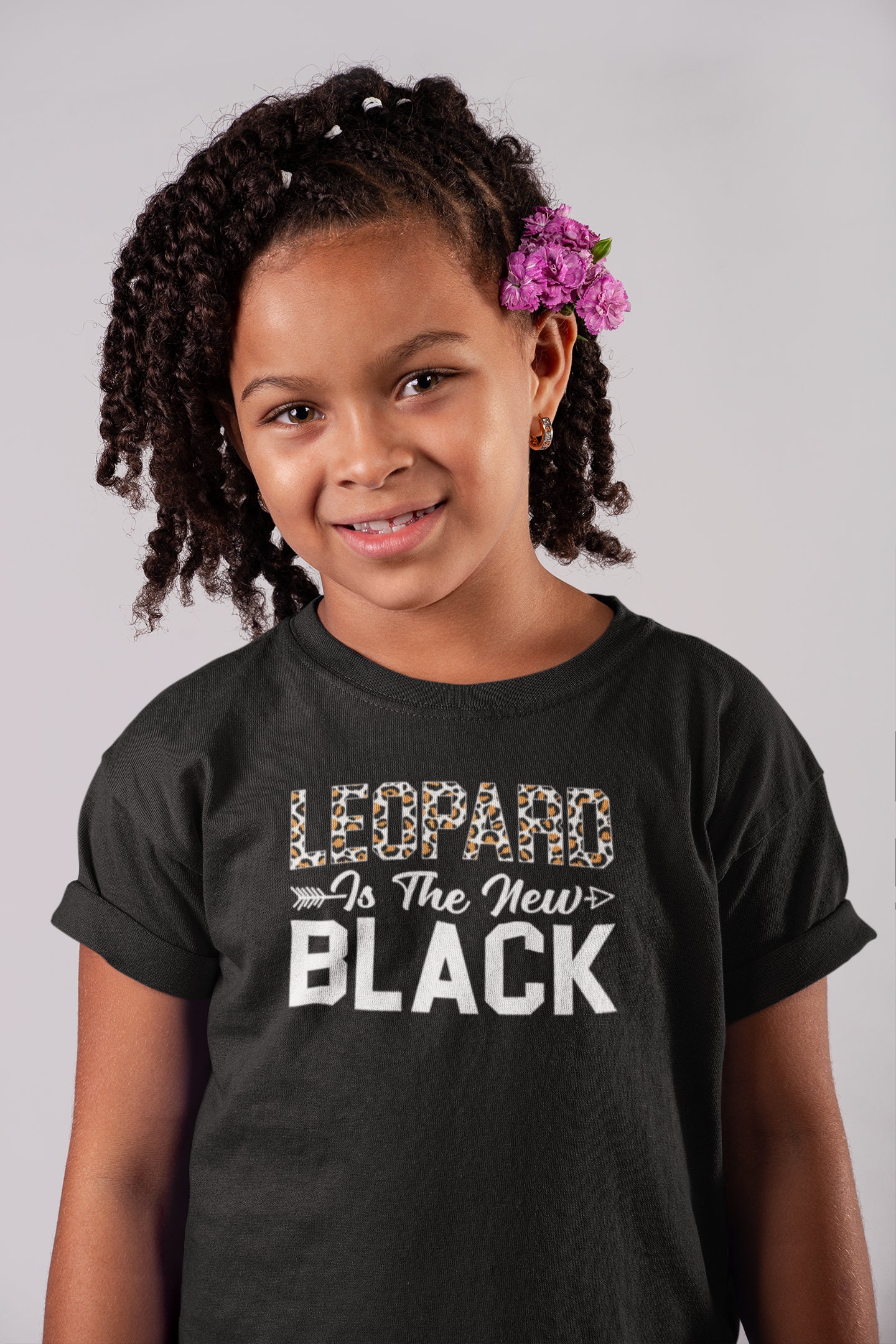 Leopard is the New Black Shirt, Leopard Print Shirt, Leopard 