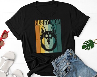 Husky Mom Shirt, Siberian Husky Shirt, Gift For Dog Lover, Husky Lover Shirt, Husky Owner Shirt, Dog Mama Shirt, I'm A Husky Mom Shirt