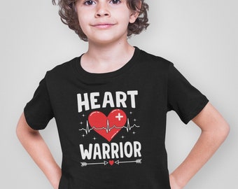 Heart Warrior Kids Adult Shirt, Congenital Disease Shirt, CHD Awareness Shirt, Cardiomyopathy Shirt, Heart Disease Patient, Cardiac Arrest