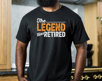 The Legend Has Retired Shirt, Officially Retired Shirt, Happy Retirement Shirt, Retirement Gifts, 2022 Retirement Shirt, Retiring Shirt