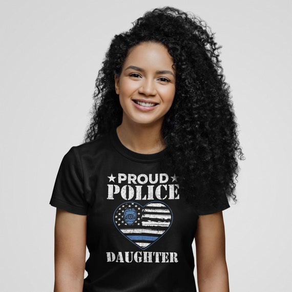 Police Daughter T-Shirt Police Daughter T-Shirt