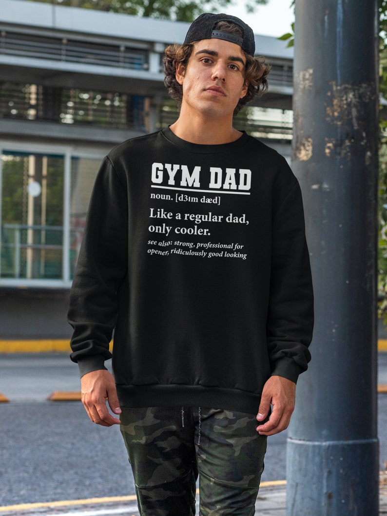 Gym Dad Definition Shirt, Gym Lover Shirt, Weightlifting Shirt, Fitness Shirt, Weightlifter Shirt, Bodybuilding Shirt, Bodybuilder Dad Shirt image 3