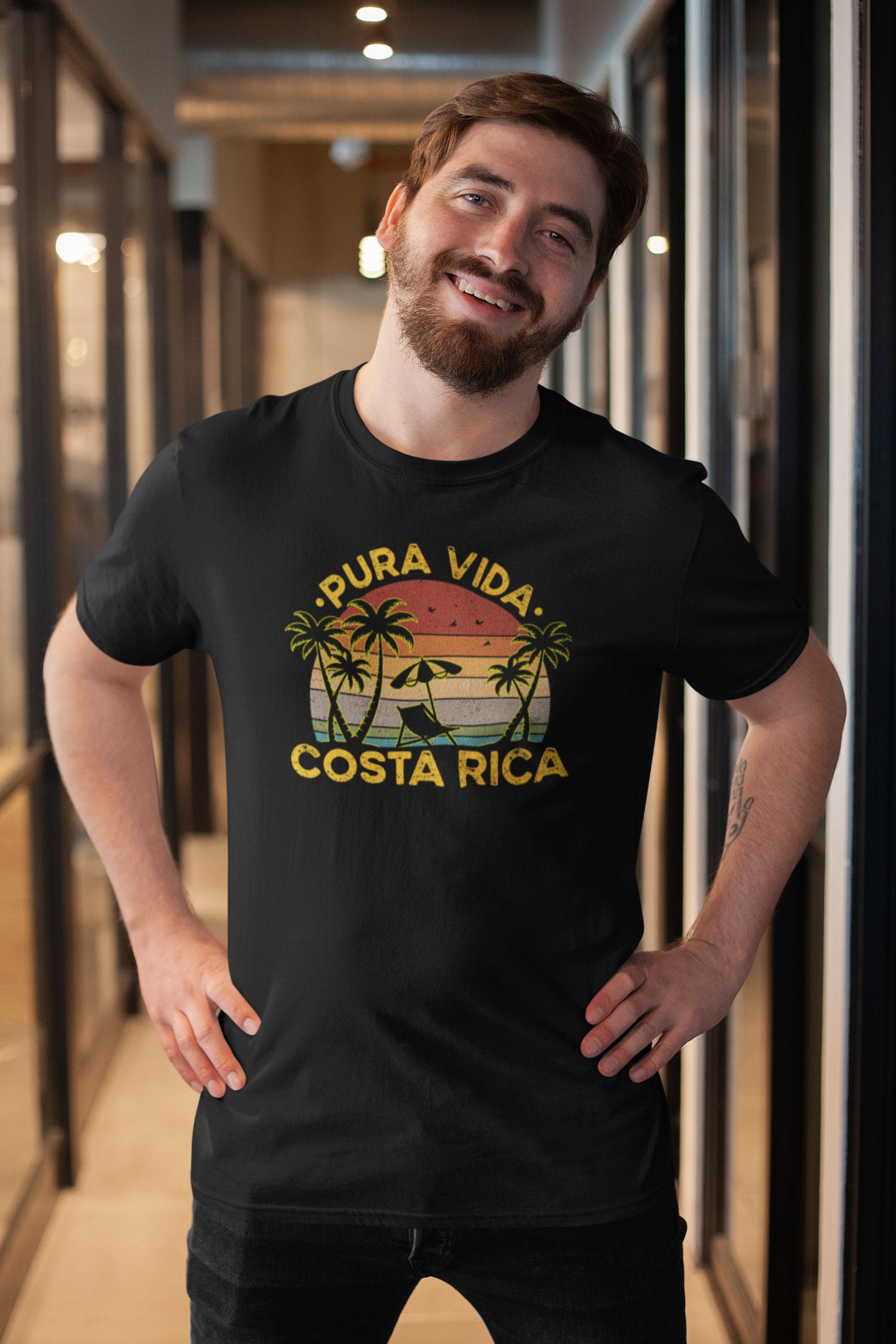 Pura Vida Costa Rica Shirt, Costa Rica Shirt, Summer