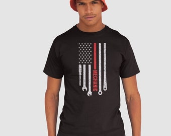 Car Mechanic Shirt, Funny Mechanic Shirt, Mechanic Gift, Gift for Mechanic, Car Mechanic Gift, US Flag Mechanic Shirt, Mechanic Tool Shirt