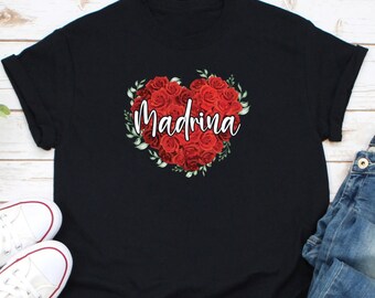 Madrina Shirt, Godmother Gift, Gift For Madrina, Best Madrina Shirt, La Madrina Shirt, Godmother Proposal Shirt, My First Communion Shirt