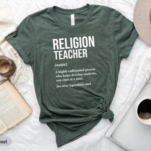 Religion Teacher Shirt, Jesus Study Shirt, Teacher Christian Shirt, Private Christian School Shirt, Bible School Shirt, School Priest Shirt