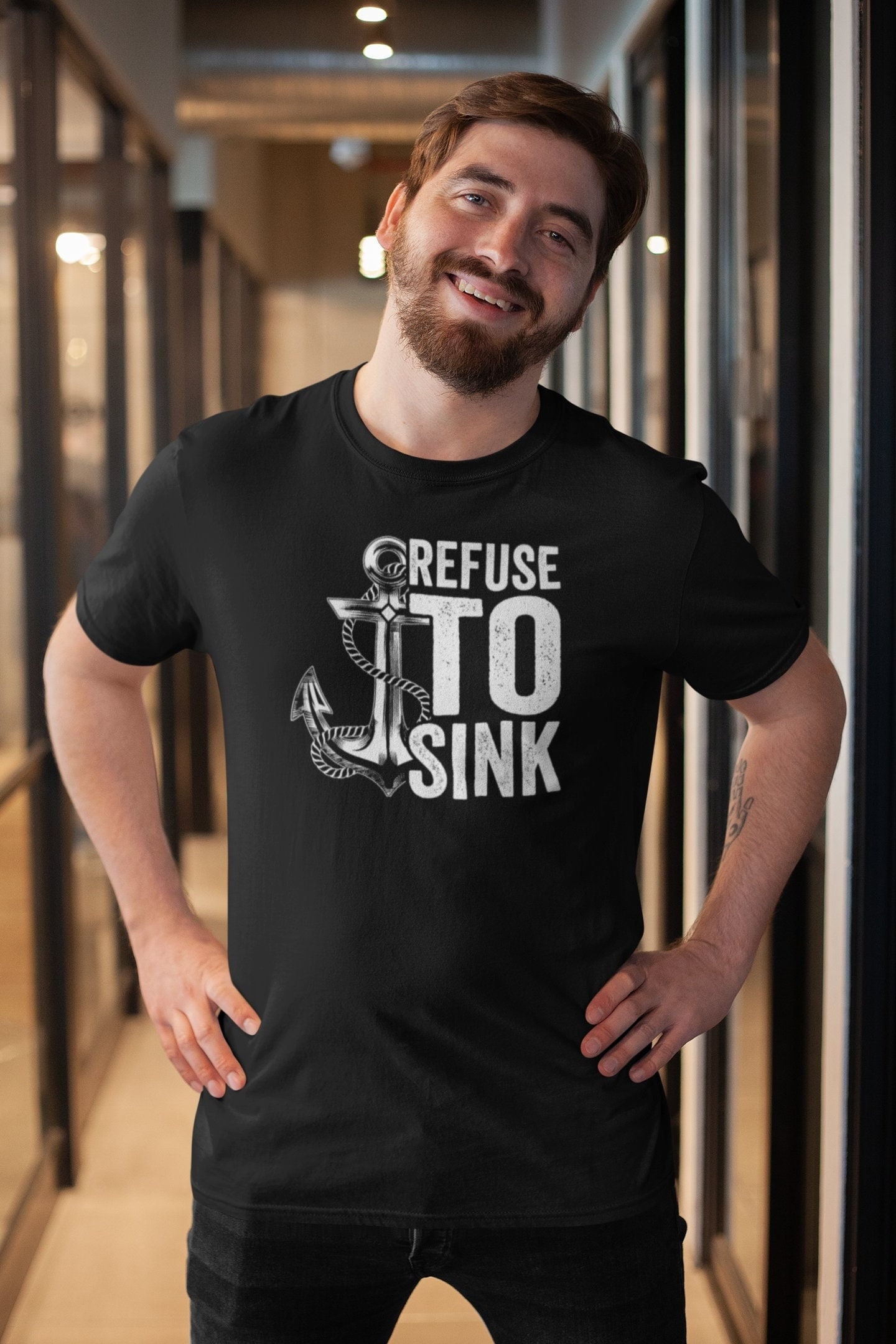 I Refuse to Sink Tattoo - Etsy, image size:1440x2160