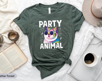 Party Animal Shirt, Birthday Party Shirt, Attending A Party Shirt, Party Shirt, Zoo Party Shirt, Zoo Animal Birthday, Party Animals Birthday