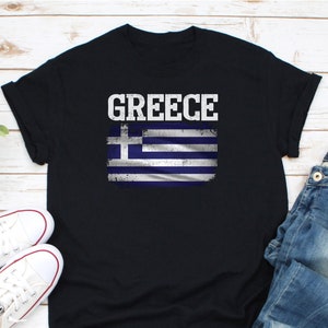 Greece Flag Shirt - Flag Of Greece For Greek People Greece Flag Shirt - Flag Of Greece For Greek People